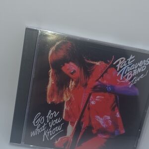Pat Travers Band "Go For What You Know" CD - Red